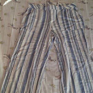 LAND & SEA Linen Pants 1X